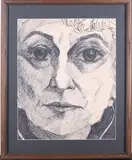 Untitled by Elnora "Nora" Hauser, Ink on paper, offered Nov 2022