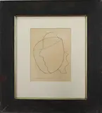 Portrait of Dot by Sterling Boyd Strauser, Graphite on paper, sold Nov 2022