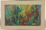Untitled by Elnora "Nora" Hauser, Oil on board, sold Nov 2022