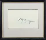 Untitled by Sterling Boyd Strauser, Pencil sketch, sold Nov 2022