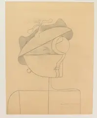 Mrs. Ira Nagler by Sterling Boyd Strauser, Graphite on paper, sold Nov 2022