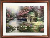 The Garden of Prayer by Thomas Kincade, Lithograph, sold Dec 2022