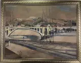 Untitled by Stephanie Sanchez, Oil on panel, sold Dec 2022