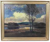 Untitled by Albert Blaetter, Oil on canvas, sold Dec 2022