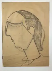 Samuel Oppenhiner by Sterling Boyd Strauser, Graphite on paper, sold Dec 2022