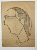 Samuel Oppenhiner by Sterling Boyd Strauser, Graphite on paper, sold Dec 2022