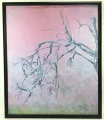 Untitled by Nora Hauser, Oil on canvas, sold Dec 2022