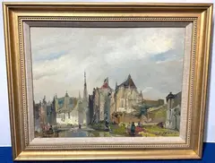 Untitled by Jan de Vogel, Oil on canvas, sold Dec 2022