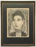 Untitled by Anatoli Kaplan, Lithograph, sold Dec 2022