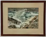 Untitled by Alexander Bower, Watercolor, sold Dec 2022