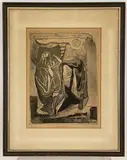 Ecstatic Dance by Patricia Phillips, Lithograph, sold Dec 2022