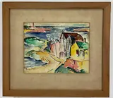Untitled by Mary Bean Rogers, Watercolor, sold Dec 2022