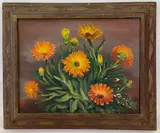 Untitled by Richard Rogers, Oil on canvas, sold Dec 2022