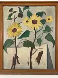 Untitled by Richard Rogers, Oil on canvas, sold Dec 2022