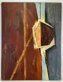 Untitled by Richard Rogers, Oil on canvas, sold Dec 2022