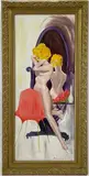 Untitled by Betty Barry Spatz, Oil on canvas, sold Dec 2022