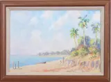 Untitled by Albert Van Nesse Greene, Oil on board, sold Dec 2022