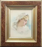 Untitled by Alice Maud Fanner, Watercolor, sold Dec 2022