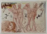 Foolish and wise daughter by Salvador Dalí, lithograph, sold Dec 2022