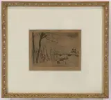 Untitled by André Dunoyer de Segonzac, Engraving, sold Dec 2022