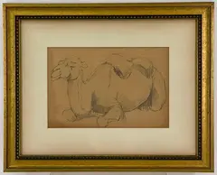 Untitled by Sigismund Ivanowski, Graphite on paper, sold Feb 2023