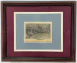 Blackfriars Bridge by Len R. Howard, Charcoal, sold Feb 2023