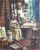 Untitled by Frederick Childs, Oil on canvas, sold Feb 2023
