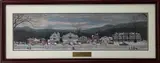Stockbridge Main Street at Christmas by Norman Rockwell, Lithograph titled "Stockbridge Main Street at Christmas", sold Feb 2023