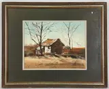 Untitled by John A Neff, Watercolor, sold Feb 2023