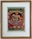 Family by Jack Gerber, Lithograph, sold Feb 2023