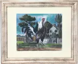 Untitled by Frederick Childs, Pastel on paper, sold Feb 2023