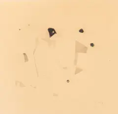 Untitled (Ink composition) by Benoît Gilsoul, graphite, ink, and charcoal on paper, sold Nov 2020