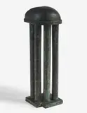 Maquette for Tempio Bretton (four columns) by Walter Dusenbery, bronze with applied patina, sold Nov 2020