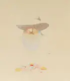 Monet's palette by Milton Glaser, 1981, lithograph in colors, sold Nov 2020