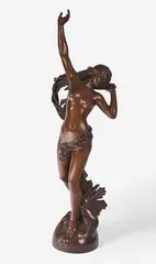 Aurora by Edouard Drouot, bronze, sold Nov 2020
