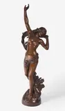 Aurora by Edouard Drouot, bronze, sold Nov 2020