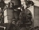 Pipeline Construction by Edward Arthur Wilson, 1941, lithograph, sold Nov 2020