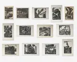 Group, thirteen (13) pipe construction prints by Edward Arthur Wilson, lithograph, sold Nov 2020