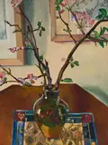 (20th Century) by Anne Abrons, oil on canvas, sold Nov 2020