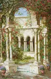 Archway by Pierre Latour, oil on canvas (unstretched), sold Nov 2020