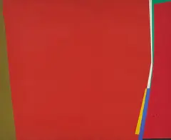 Untitled by Saliba Douaihy, 1968, oil on canvas, sold Dec 2020