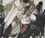 Nature Morte by Manoucher Yektai, 1960, oil on canvas, sold Dec 2020