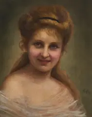 Untitled by Giuseppe Rota, oil on canvas, sold Dec 2020