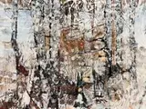 Dunmoochin Landscape by Clifton Pugh, 1970, oil on composition board, sold Apr 2019