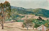 Upper Murray, Tintaldra by Rupert Bunny, oil on board, sold Apr 2019