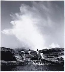 Big Breaker by Rex Dupain, 1998, silver gelatin photograph, sold Apr 2019
