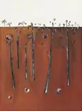Untitled Landscape Ii by Fred Williams, c.1966, gouache on paper, sold Nov 2018