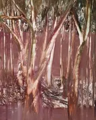 River Bank by Sidney Nolan, 1965, oil on composition board, offered Nov 2018