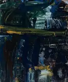 Vis Iv by Aida Tomescu, 1991, oil on canvas, sold Nov 2018