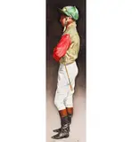 Portrait Of A Jockey by Bryan Westwood, oil on canvas on composition board, offered Nov 2018